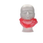 Baardmasker non woven PP rood one size 1000st.