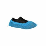 Schoenovertrek CPE 40my geruwd blauw 41x15cm (mt36-46) 2000st.