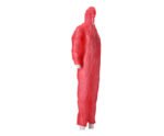 Coverall ritssluiting Non Woven PP rood XXXL 50st.