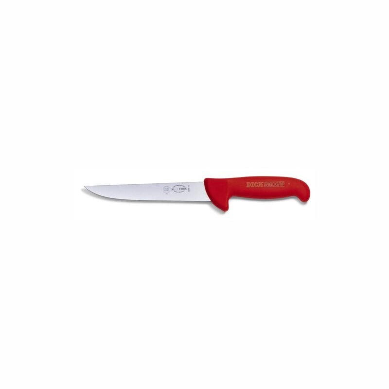 F Dick ErgoGrip steekmes rood 21cm.