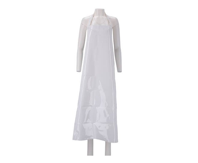 Schort PU 300my 90x140cm wit