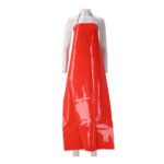 Schort PU 300my 90x130cm rood