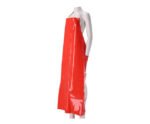 Schort PU 300my 90x130cm rood - Afbeelding 2